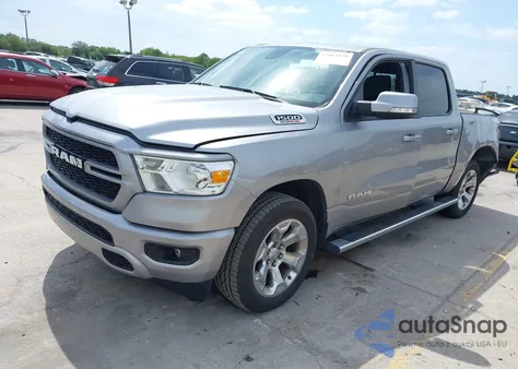 2022 Ram 1500 Big Horn 4X2 5'7 Box z USA, uszkodzony, nr VIN 1C6RREFM7NN408498